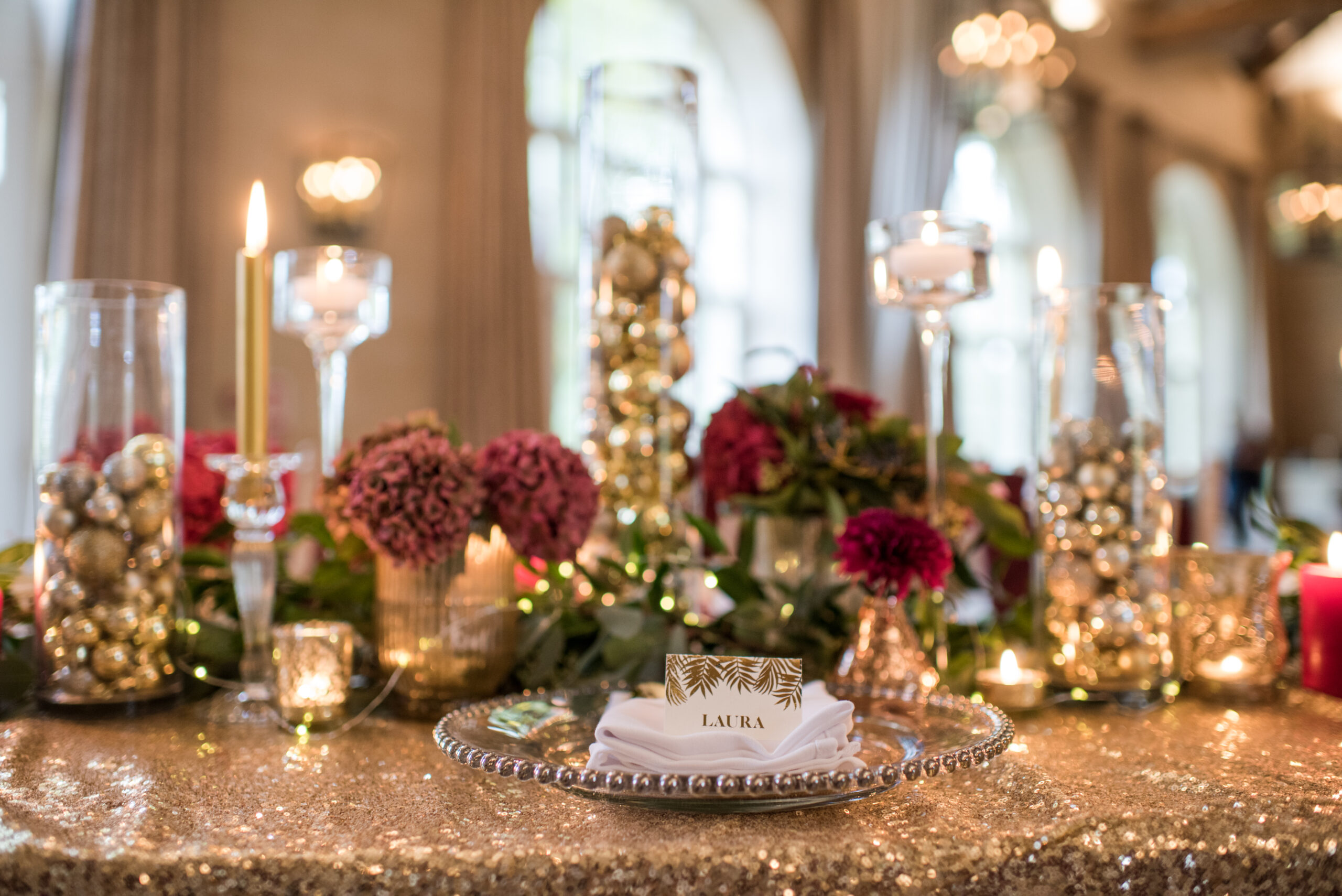 christmas-table-decor- ideas-ambience-venue-styling-york Wedding Table Dressing