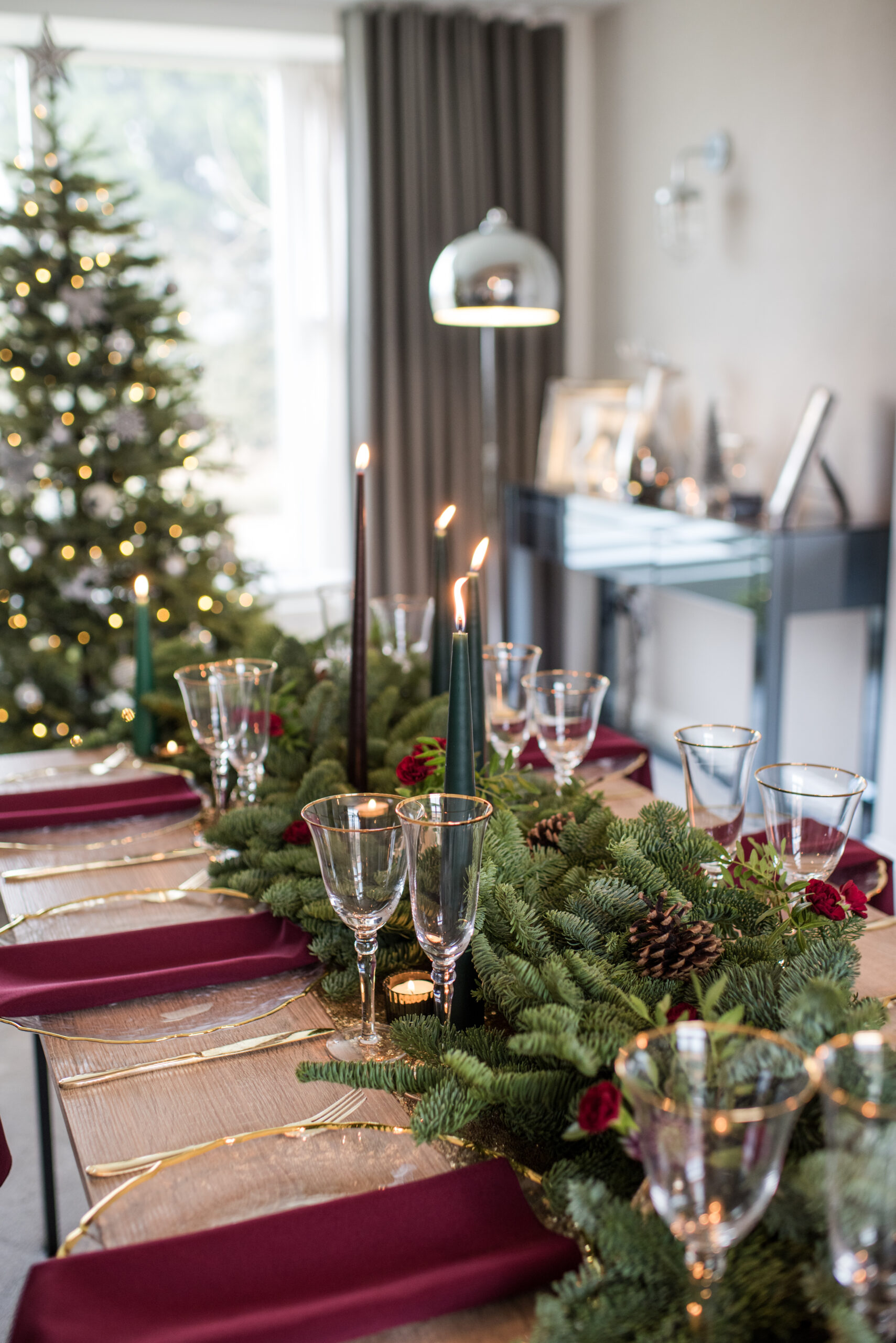 Classic christmas table settings Clearance