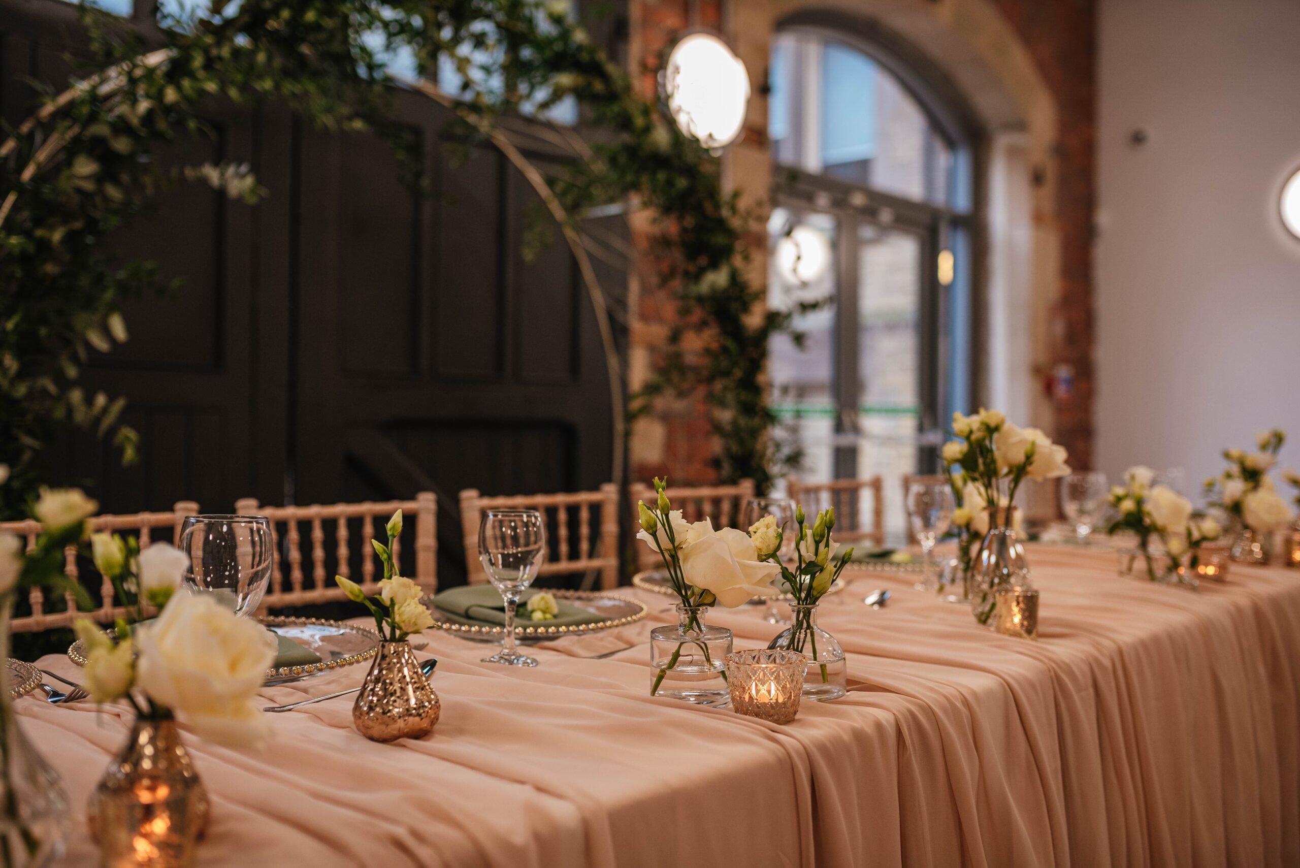 Sage Green Top Table Decor Ambience Venue Styling Teesside Sage Green Top Table Decor Ambience Venue Styling Teesside