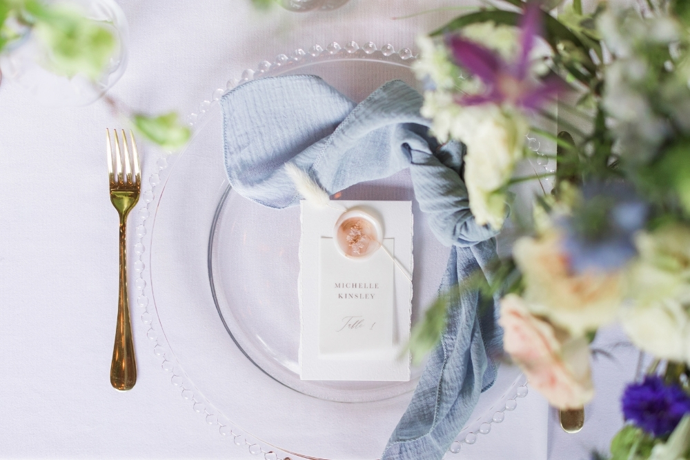 Spring Wedding Table Setting Ambience Venue Styling Bath