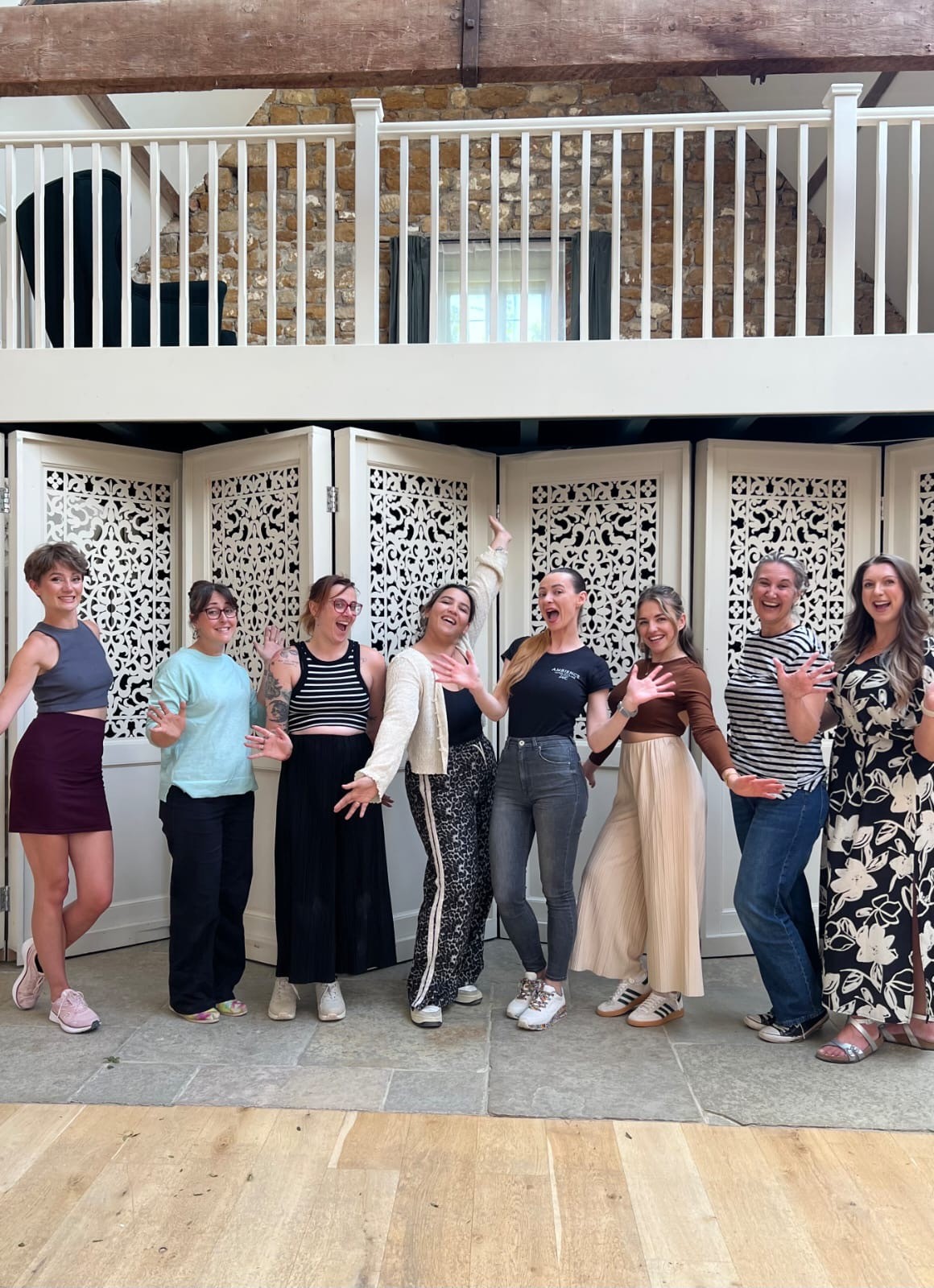 Ambience Venue Styling Green Florals Wedding Cake