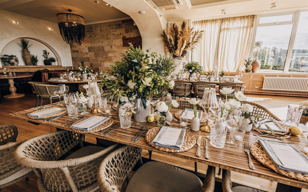 Event styling that transports the Amalfi Coast to the UK!