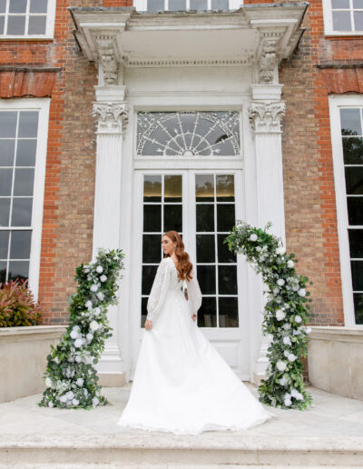 Ambience Venue Styling Outdoor Ceremony Floral Arch Backdrop