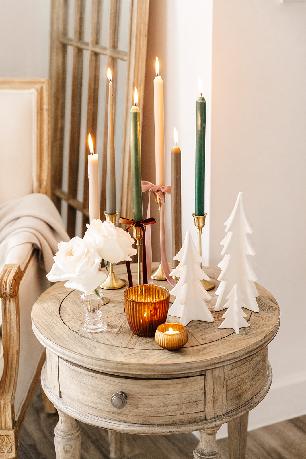 Ambience-Venue-Styling-Buckinghamshire-Christmas-Styling-Brand-Home-Decor-Candlelight-Taper-Candles