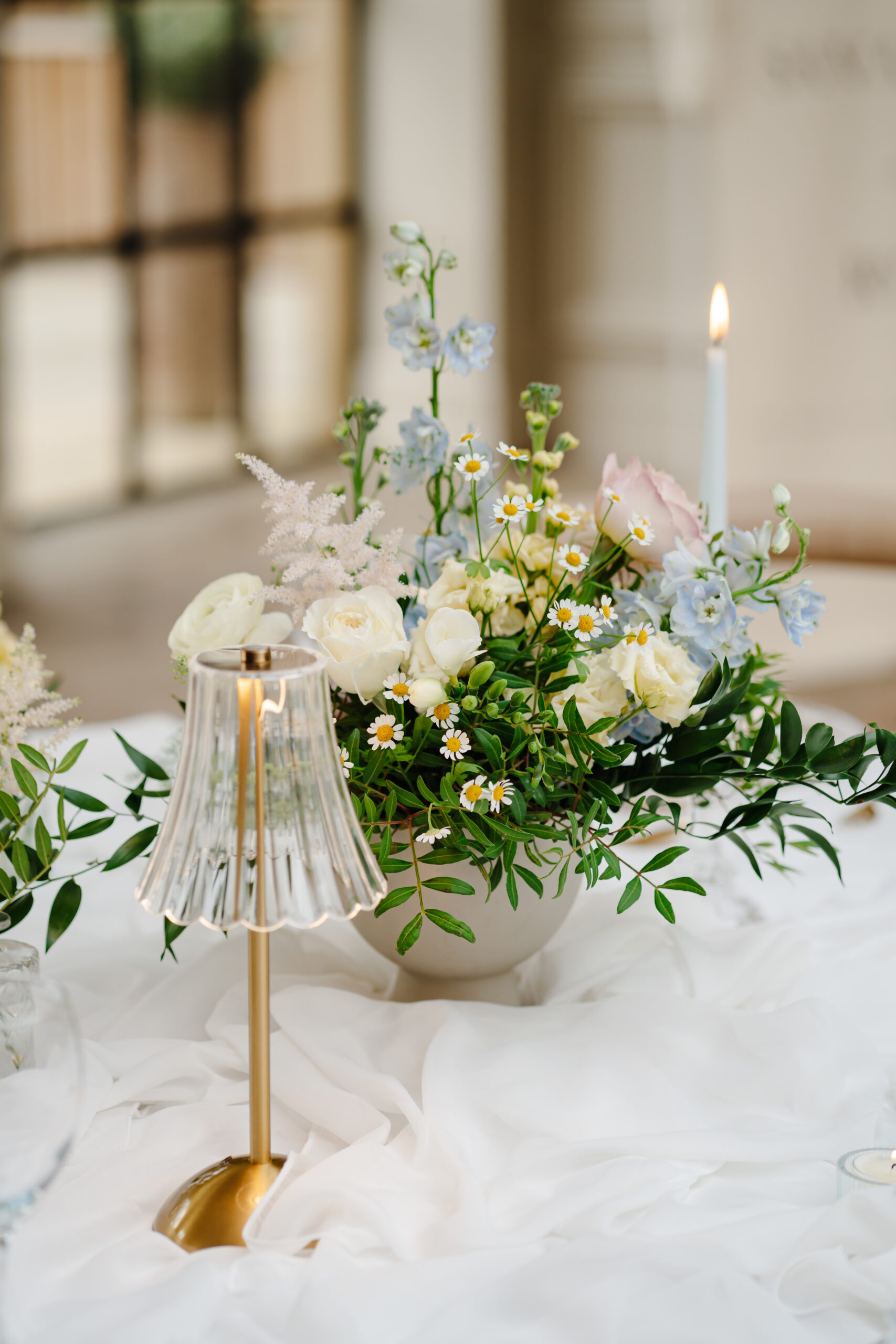 Ambience Venue Styling Buckinghamshire Christmas Themed Wedding Monochrome Banquet Dining Tablescape Wedding Breakfast Decor